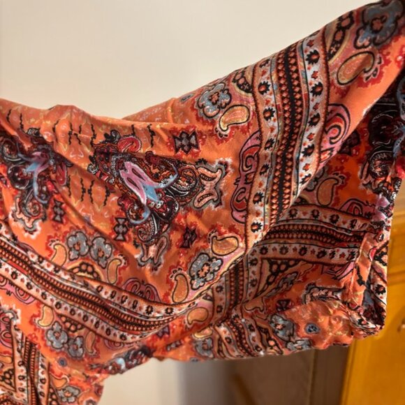 ONE WORLD Multicolor Blouse (100% Rayon) - 3x - Picture 5 of 10